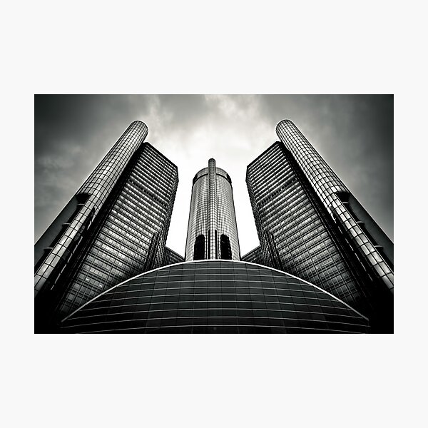 GM Building-Detroit Photographic Print