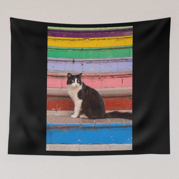 Item preview, Street Cat in Fener Istanbul designed and sold by jojobob.