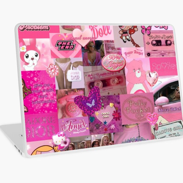 Y2K Collage Laptop Skin