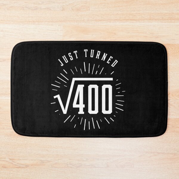 Item preview, Just Turned Square Root of 400 Birthday for 30 Year Old designed and sold by DiogoCalheiros.