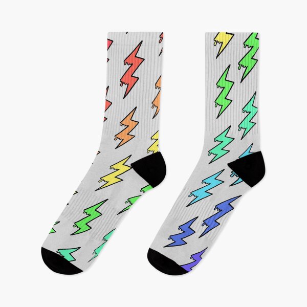 Item preview, Rainbow lightning bolts designed and sold by kathleenkwiat.