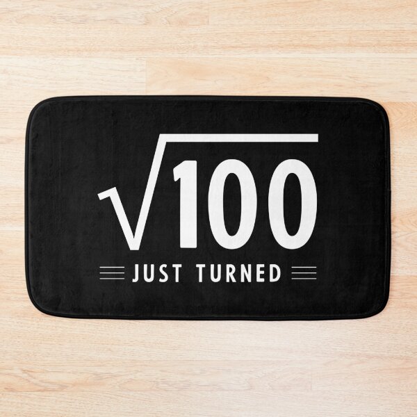Item preview, Just Turned Square Root of 100 Birthday for 10 Year Old designed and sold by DiogoCalheiros.