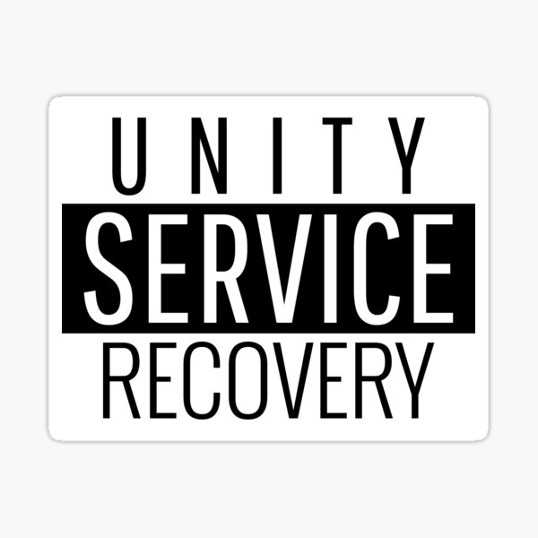 Item preview, Unity Service Recovery Alcoholic designed and sold by tees4gees.