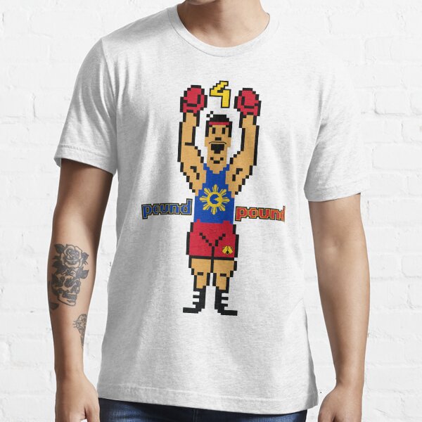 DAV Brandz Manny "Pacman" Pacquiao 8-Bit Tee Essential T-Shirt