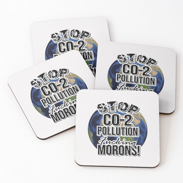 Item preview, Stop the Co-2 Pollution! designed and sold by Cutebutfunny.