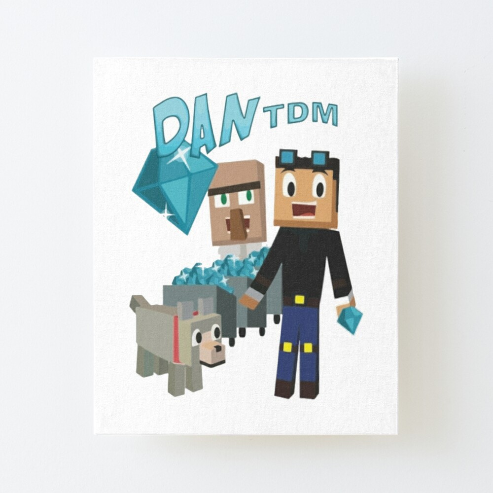 Untitled Mounted Print By Rutuks Redbubble - dantdm tabs roblox