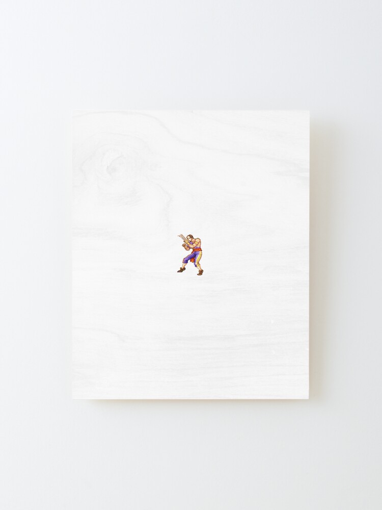 Vega Street Fighter 2 Logo Art Board Print by Robin