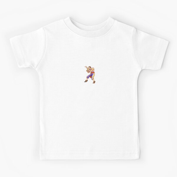 Vega Street Fighter 2 Logo Kids T-Shirt by Robin