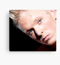 Worship the Blue Canvas Print