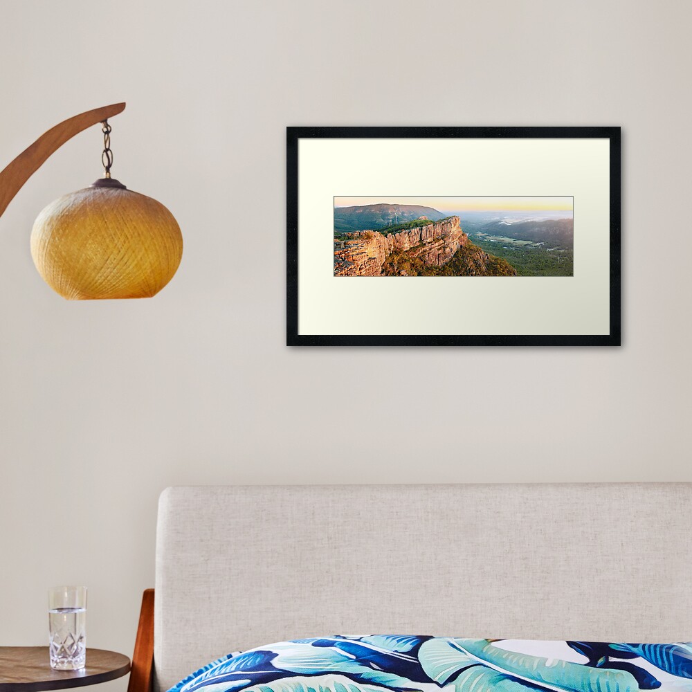 Relph Peak, Grampians National Park, Australia Framed Art Print