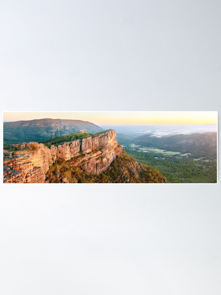 Alternate view of Relph Peak, Grampians National Park, Australia Poster