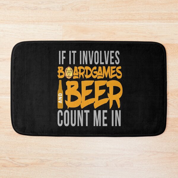 Item preview, Board Games And Beer Board Game Nerd designed and sold by MooonTees.
