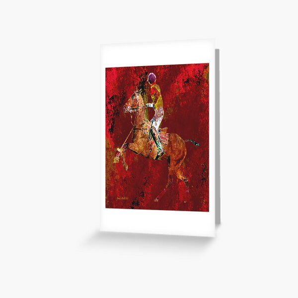 Polo Aesthetic Greeting Card for Sale by bobbymurphy