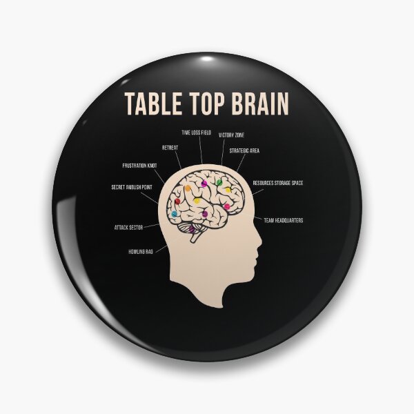 Item preview, Table Top Brain Board Game Nerd designed and sold by MooonTees.
