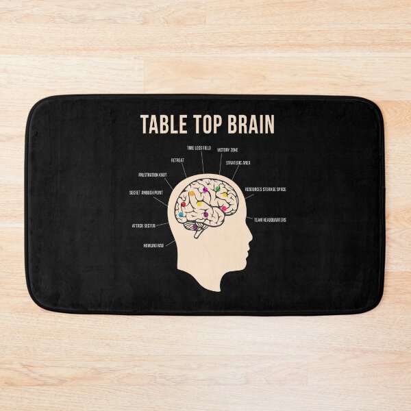 Item preview, Table Top Brain Board Game Nerd designed and sold by MooonTees.