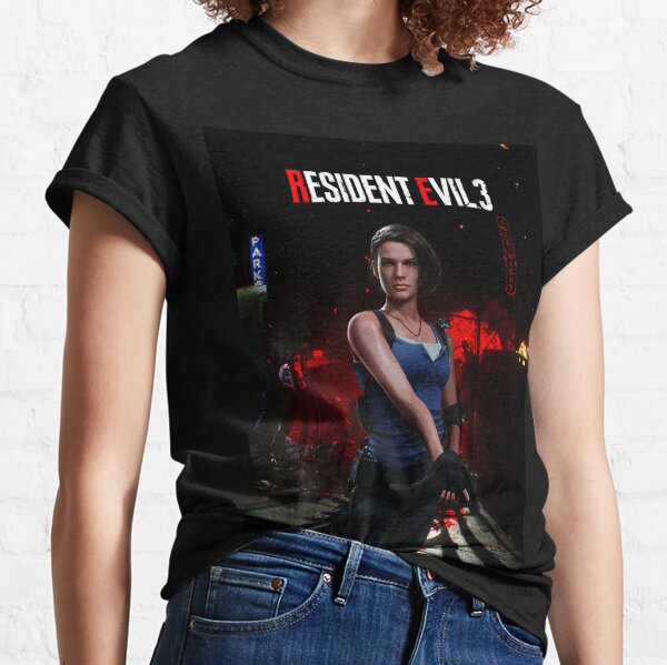 Resident Evil 20th Anniversary Chris and Jill Gun Point T-Shirt