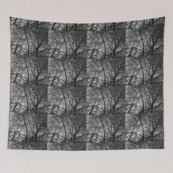 Item preview, Jumbled branches 2 (monochrome), Hob Moor, York designed and sold by paulboizot.