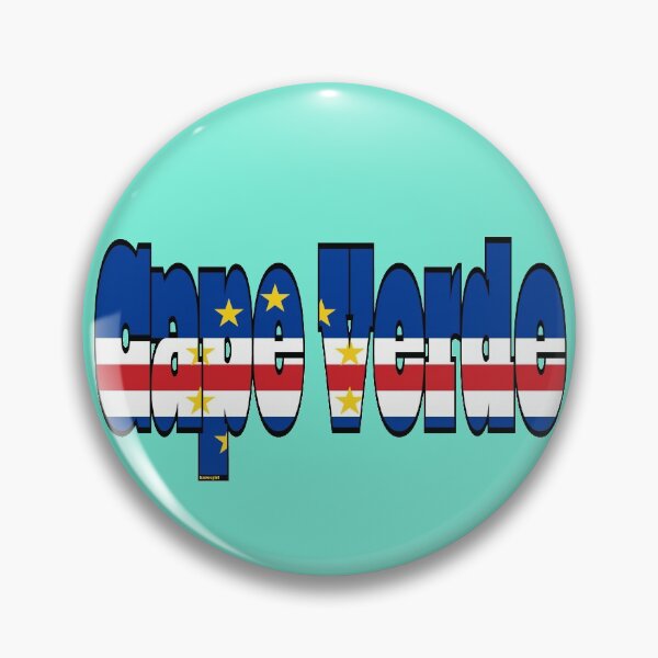 Item preview, Cape Verde Font with Cape Verdean Flag designed and sold by Havocgirl.