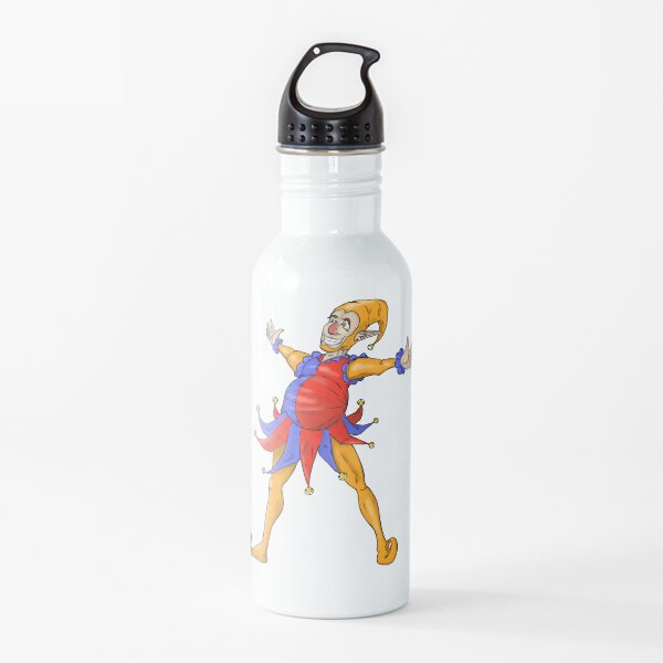 Bufón medieval Botella de agua