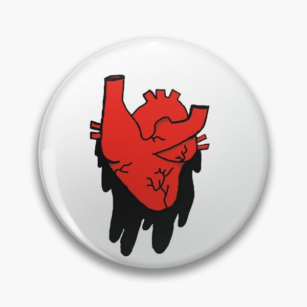 Item preview, realistic dripping heart  designed and sold by eccentrics.