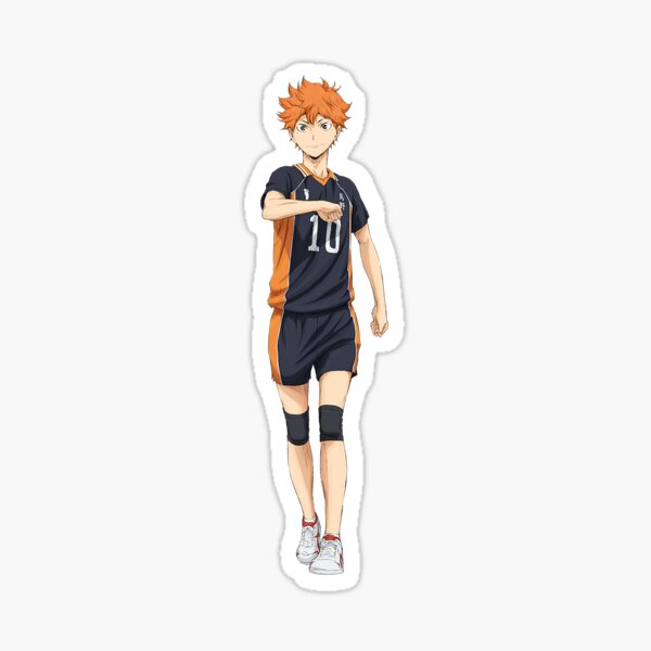 Sticker Haikyuu Hinata Sticker By Laysnt Redbubble