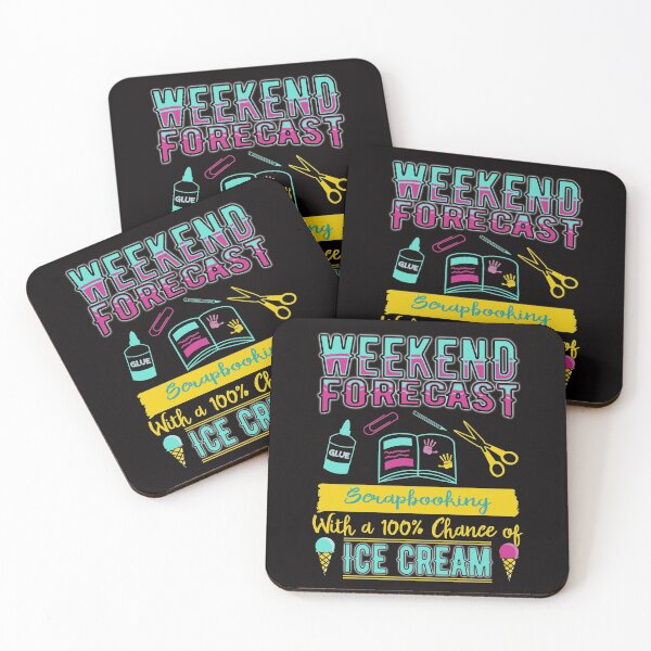 Item preview, Weekend Forecast Scrapbooking and Ice Cream Shirt designed and sold by Dan66.