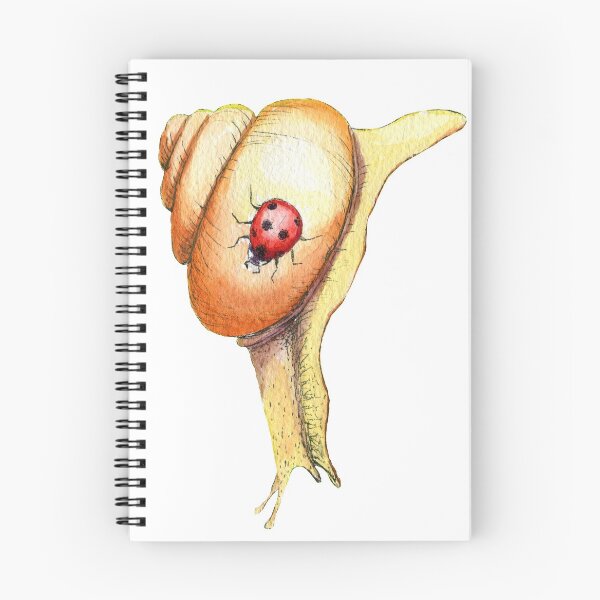 Item preview, Watercolor smail and ladybug designed and sold by NataBold.