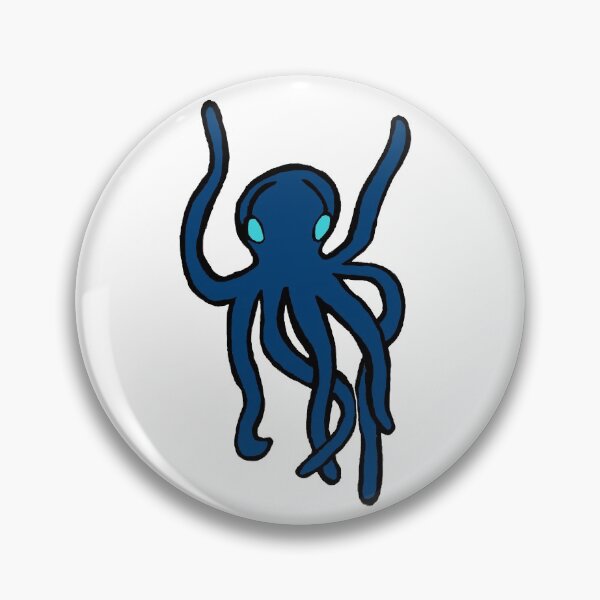 Item preview, blue octopus  designed and sold by eccentrics.