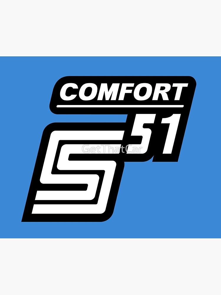 S51 Comfort logo Poster by VEB Ostladen