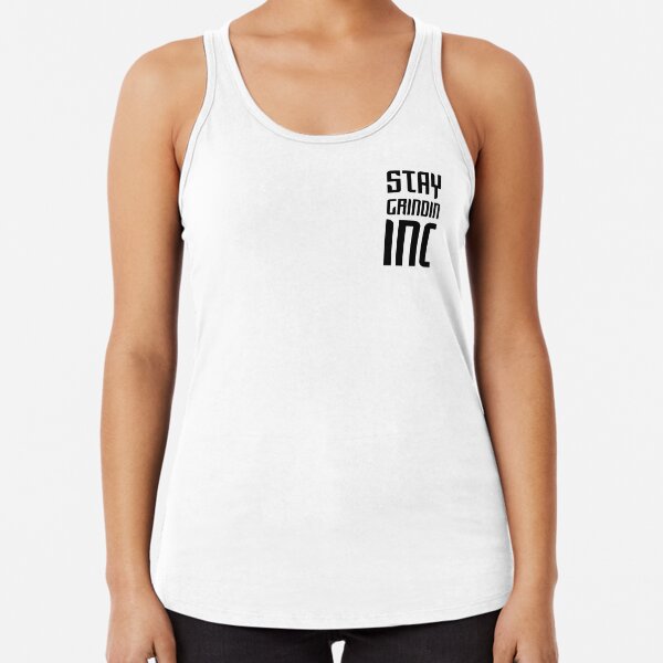 Stay Grindin Inc. - Secondary Logo Racerback Tank Top