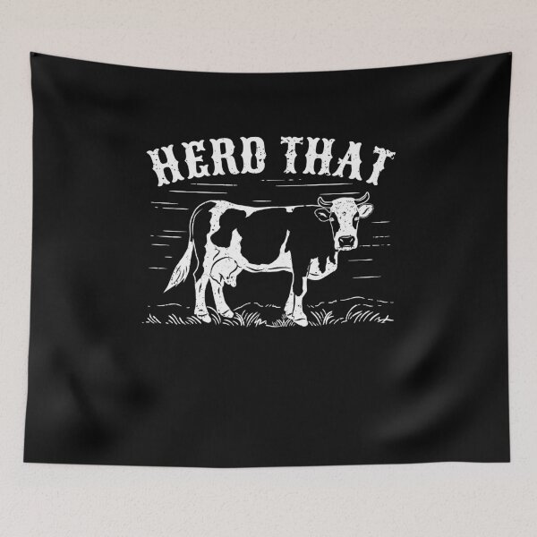 Item preview, Herd That Cow Funny Cattle Farmer Farming Gift designed and sold by Marcid95.