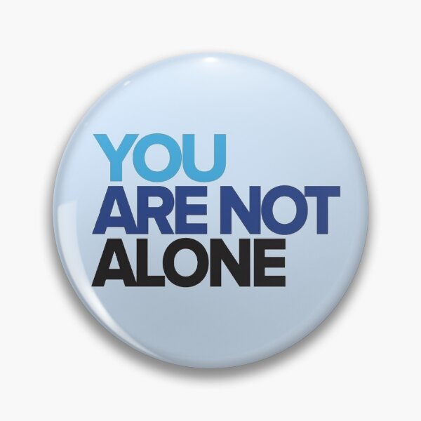 Item preview, Dear Evan Hansen "You are not alone" Sticker designed and sold by Starbound Pages.