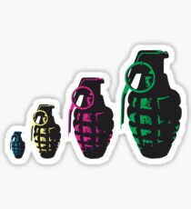 Grenade Babushka Sticker