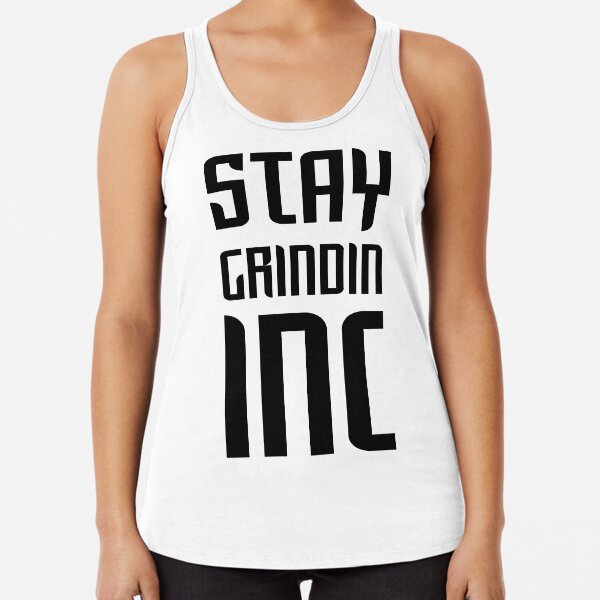 Stay Grindin Inc. - Secondary Logo Racerback Tank Top