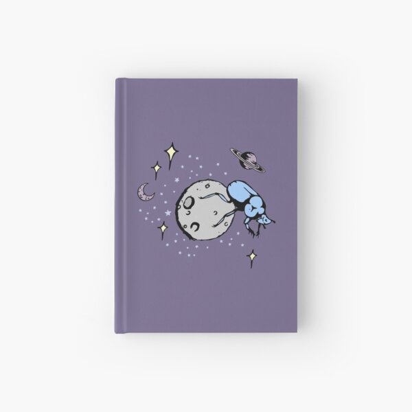 Galactic Dung Beetle Hardcover Journal