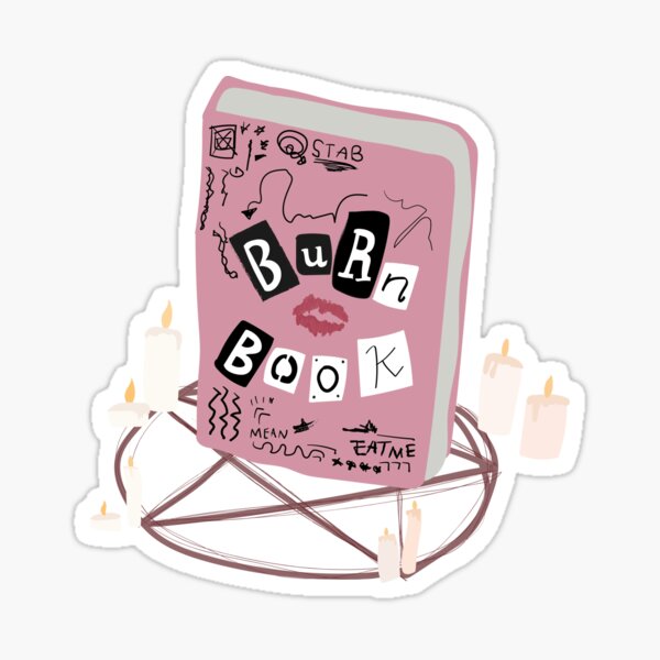 Burn Book Stickers | Redbubble