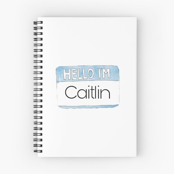 Item preview, Hello I’m Caitlin designed and sold by KatieASm1th.