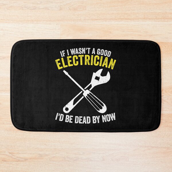Aperçu de l'œuvre Électricien Électricité Profession Profession Cadeau créée et vendue par Marcid95.