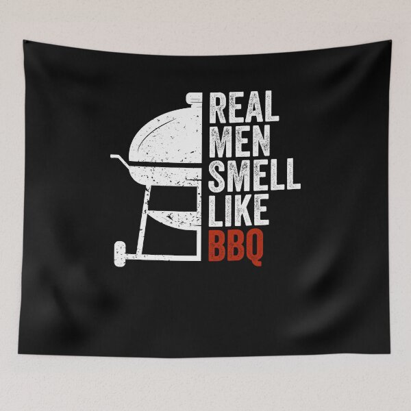 Item preview, Real Men Smell Like Barbecue designed and sold by Marcid95.