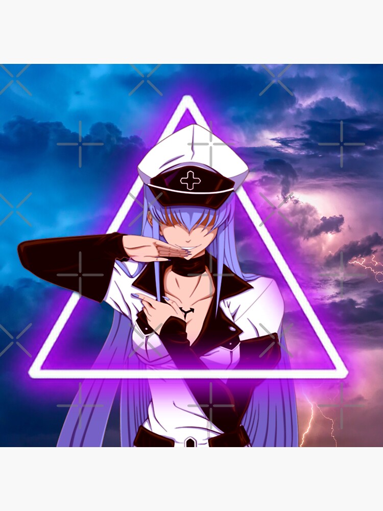 Akame Ga Kill - Esdeath Anime Decal Sticker