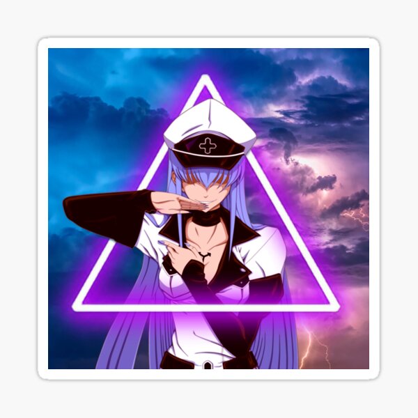  Akame Ga Kill Akame Mine Lubbock Characters Sticker for Phone,  Laptop, Skateboard, Car : Electronics