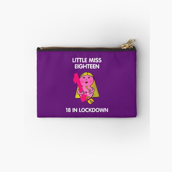 Item preview, LITTLE MISS EIGHTEEN - TEXT IN WHITE designed and sold by janeynic.