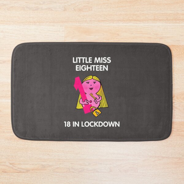 Item preview, LITTLE MISS EIGHTEEN - TEXT IN WHITE designed and sold by janeynic.