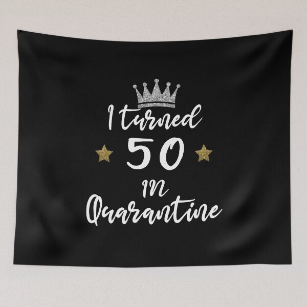 Item preview, Cumpleaños de cuarentena | cuarentena de cumpleaños Cumplí 50 años en Cuarentena designed and sold by meedTee.