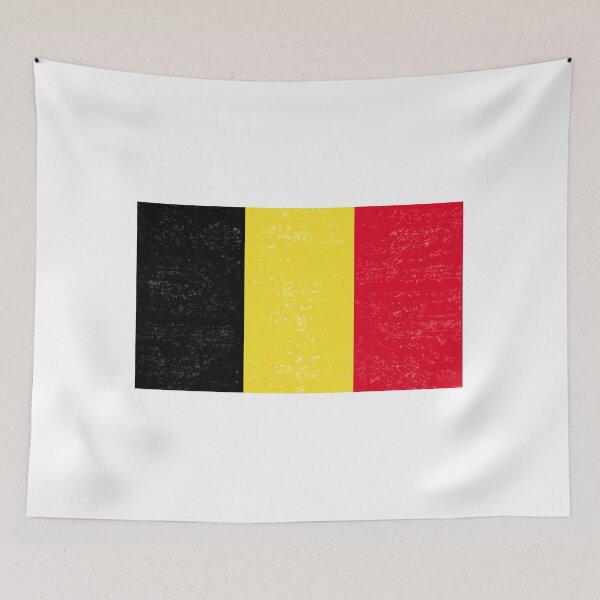 Item preview, Distressed Flag of Belgium  designed and sold by Chakibalami.