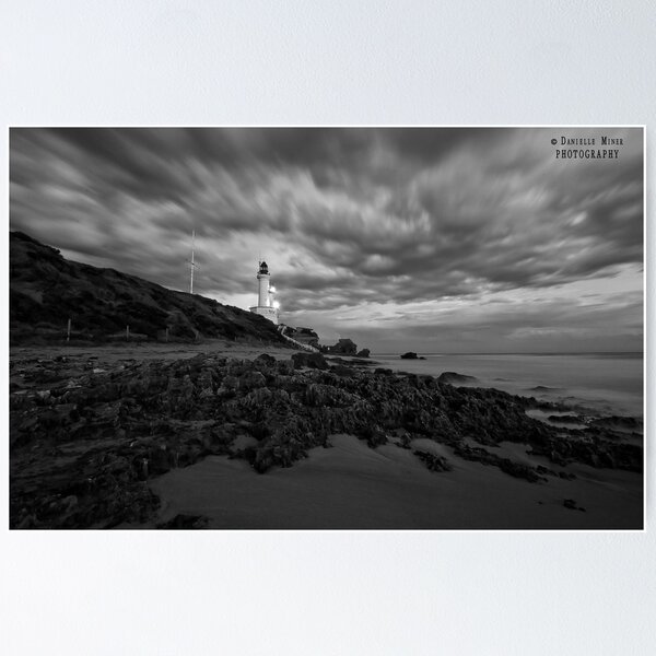 Item preview, Point Lonsdale BW designed and sold by Danielle  Miner.