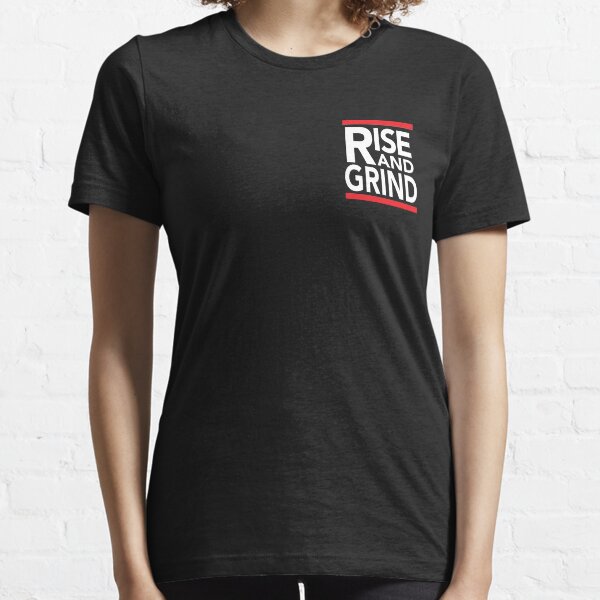 Rise and Grind - RUN DMC - Red Essential T-Shirt