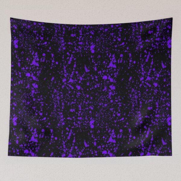 Item preview, Purple Neon Paint Splatters designed and sold by digitalvintage.