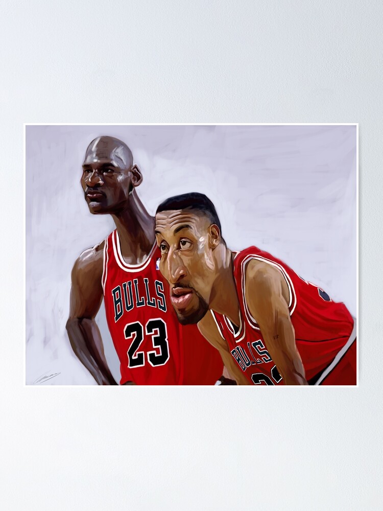Most Iconic 90's NBA team Poster for Sale by Roussko