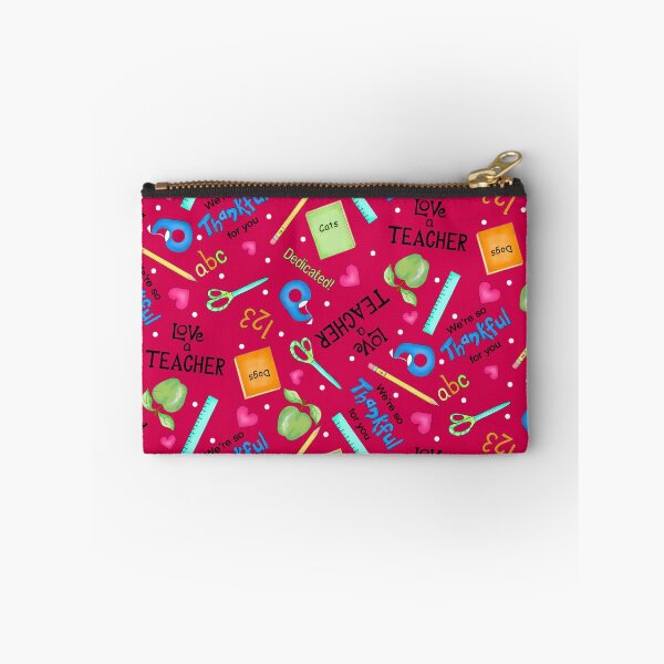 Item preview, Love a Teacher Words and Art Red designed and sold by phyllisdobbs.